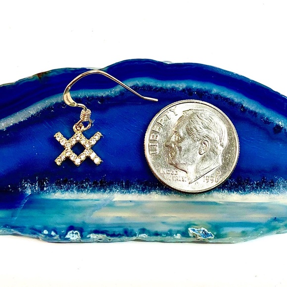 Aquarius Earrings, Constellation, Zodiac - Picture 3 of 6